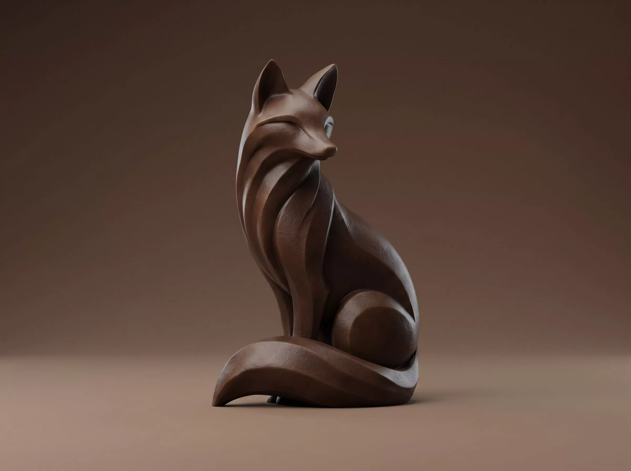 Fox 3D Print Model 3D print model