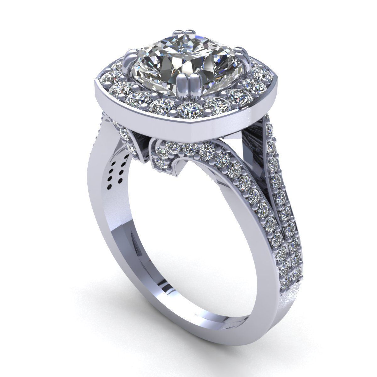 Masterword Cushion Halo 3D print model_2