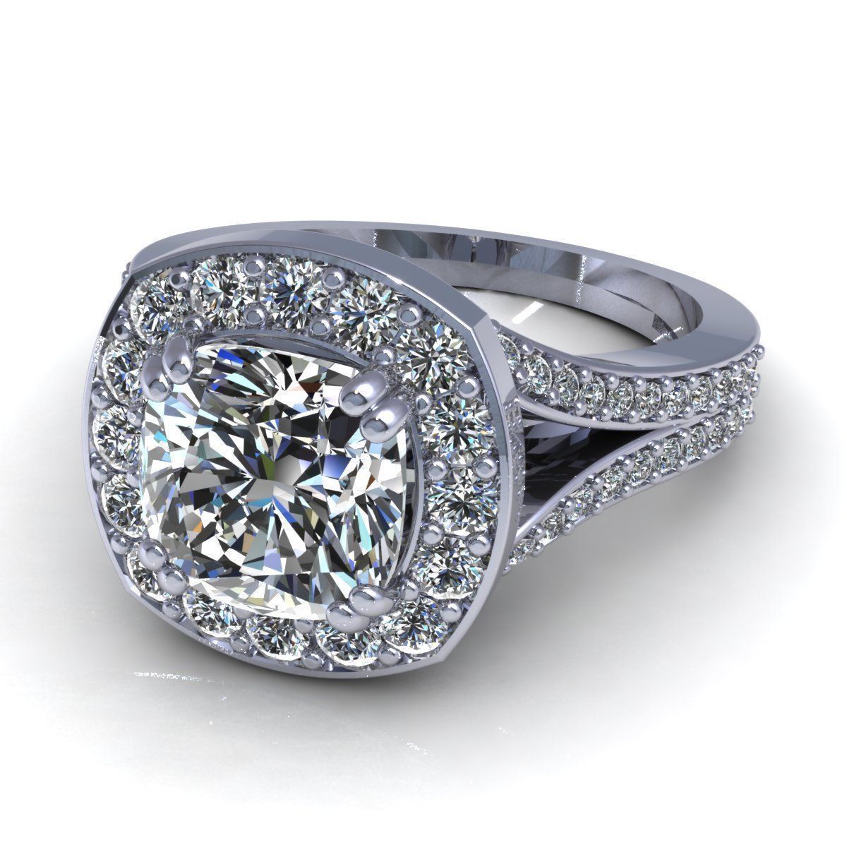 Masterword Cushion Halo 3D print model_3