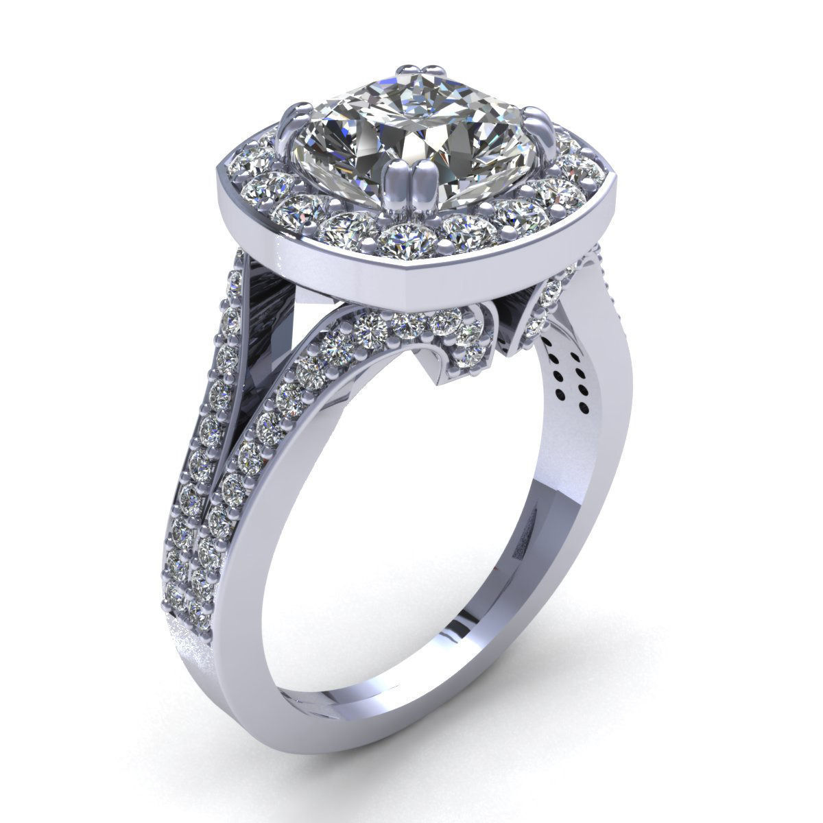 Masterword Cushion Halo 3D print model_5