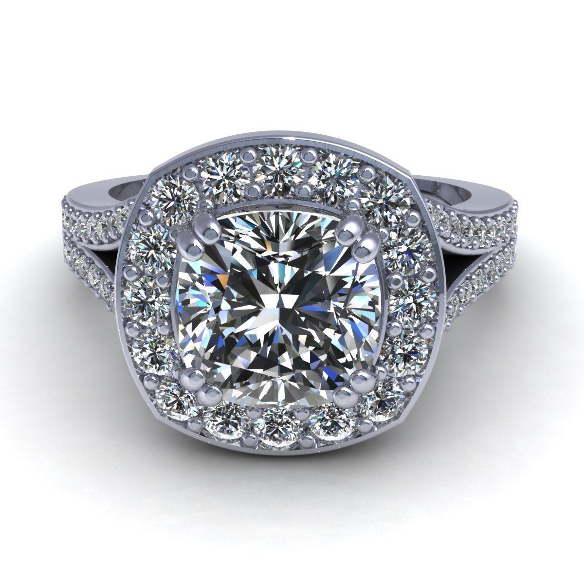 Masterword Cushion Halo 3D print model_1