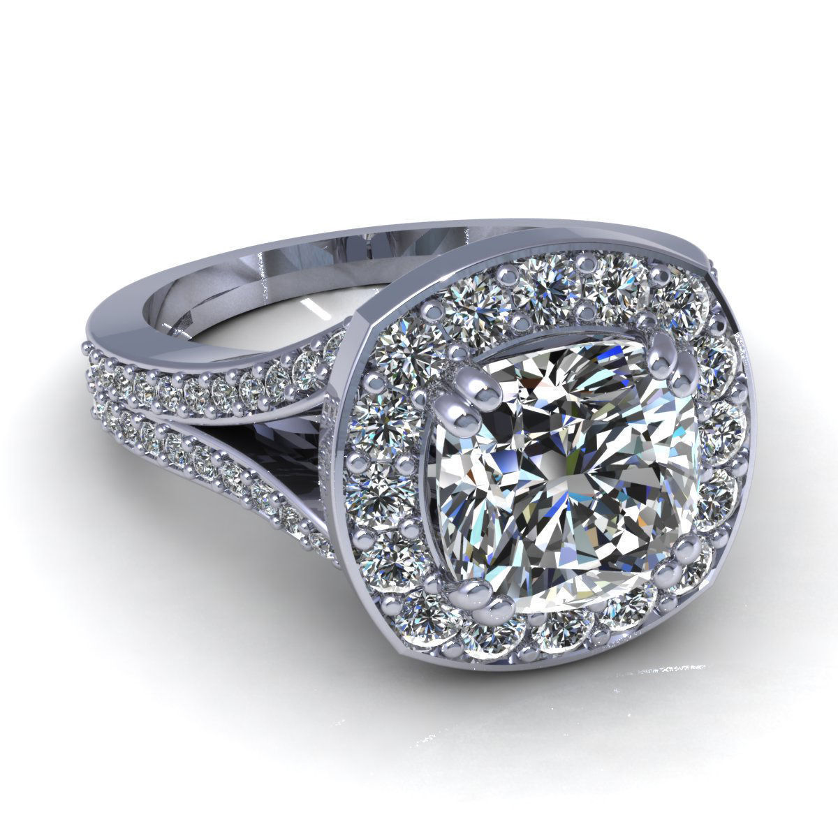 Masterword Cushion Halo 3D print model_4