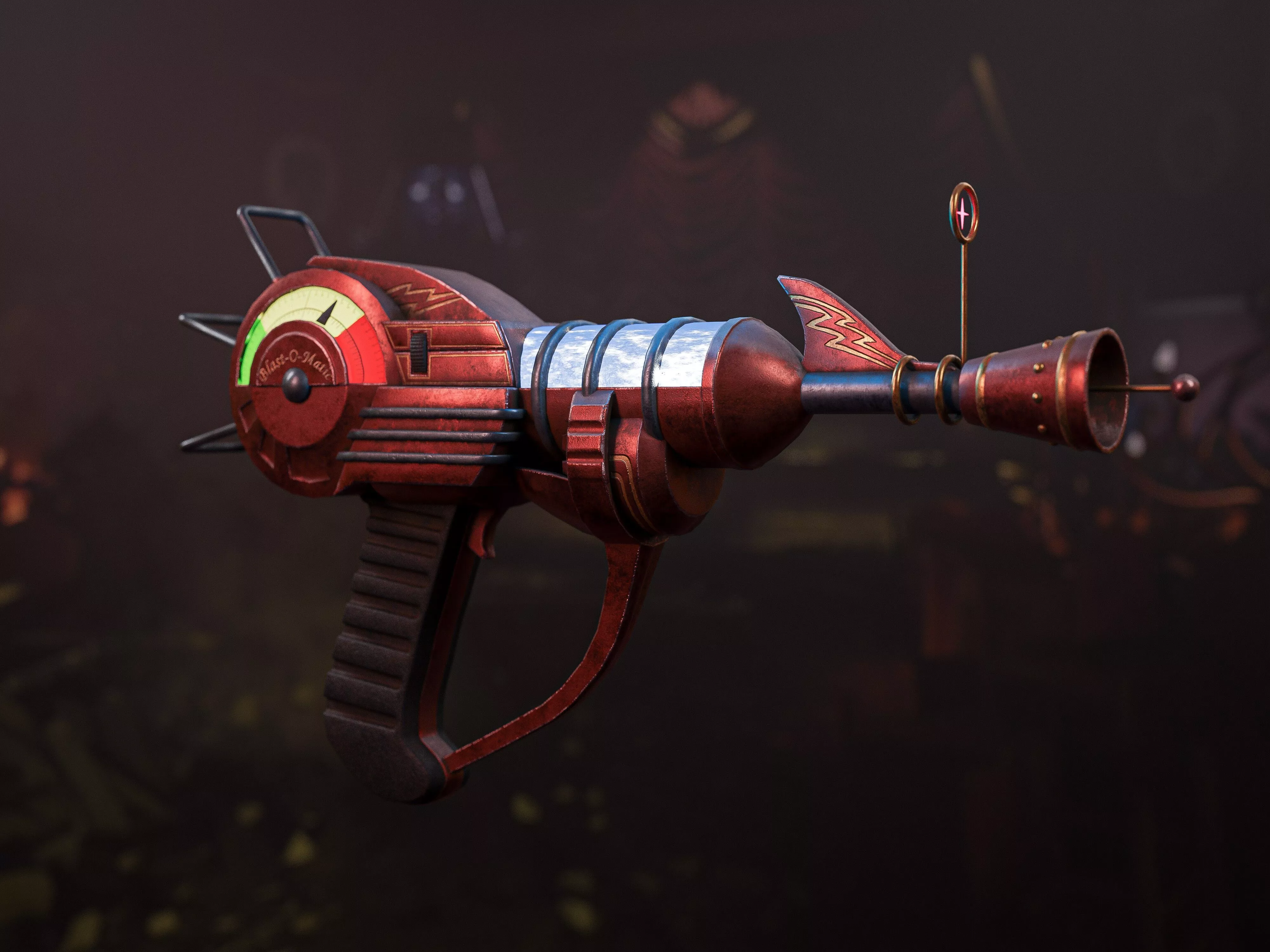 Ray Gun - Call of Duty Zombies Low-poly 3D model