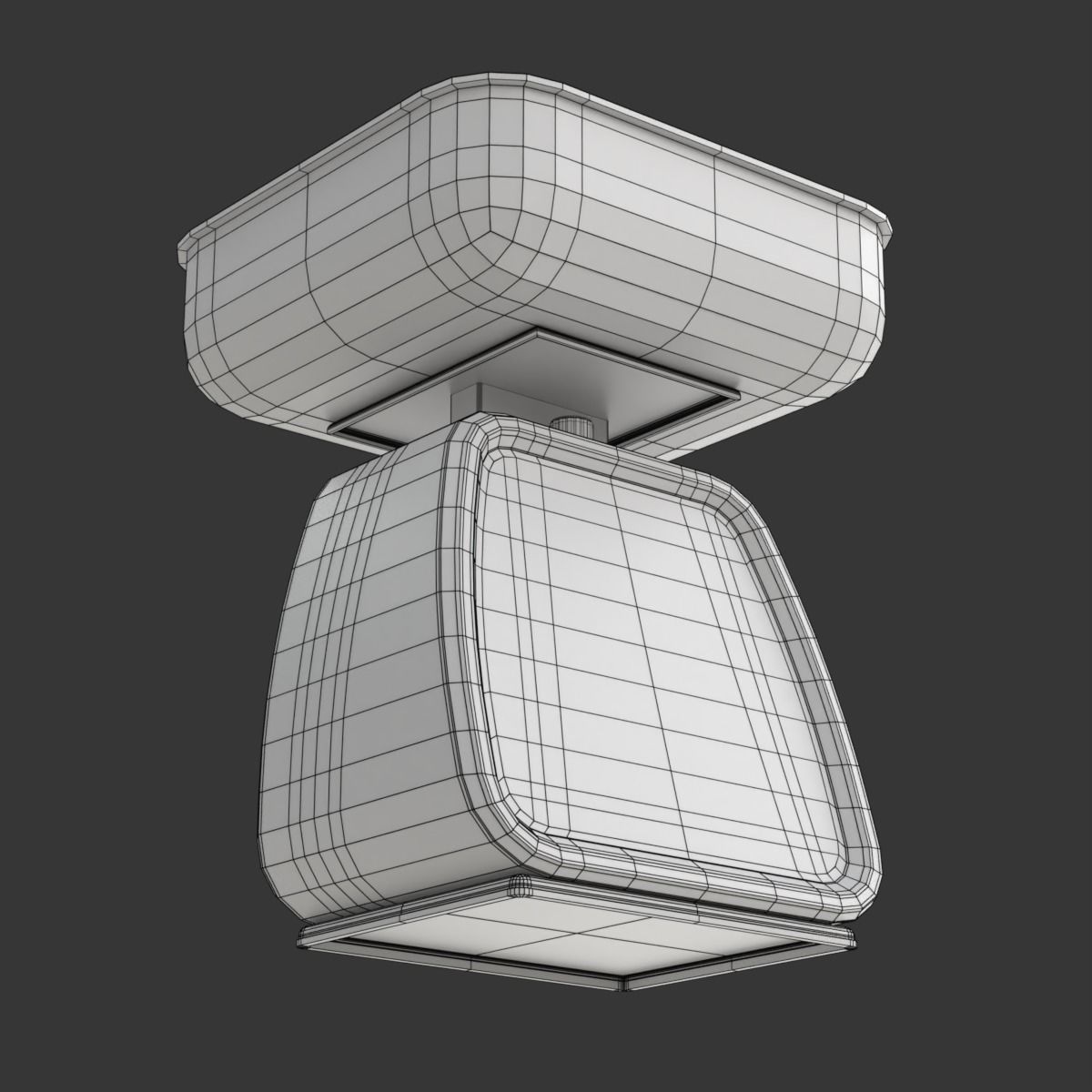 Kitchen Scale 3D model_11