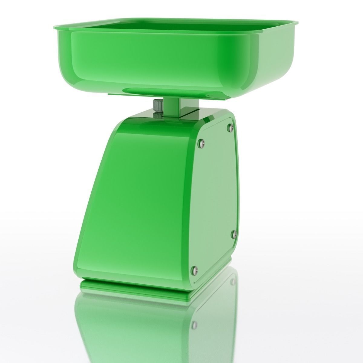 Kitchen Scale 3D model_6