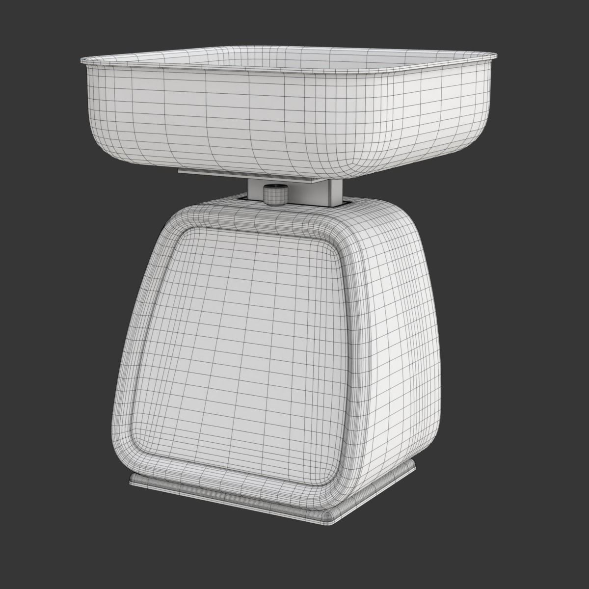 Kitchen Scale 3D model_19