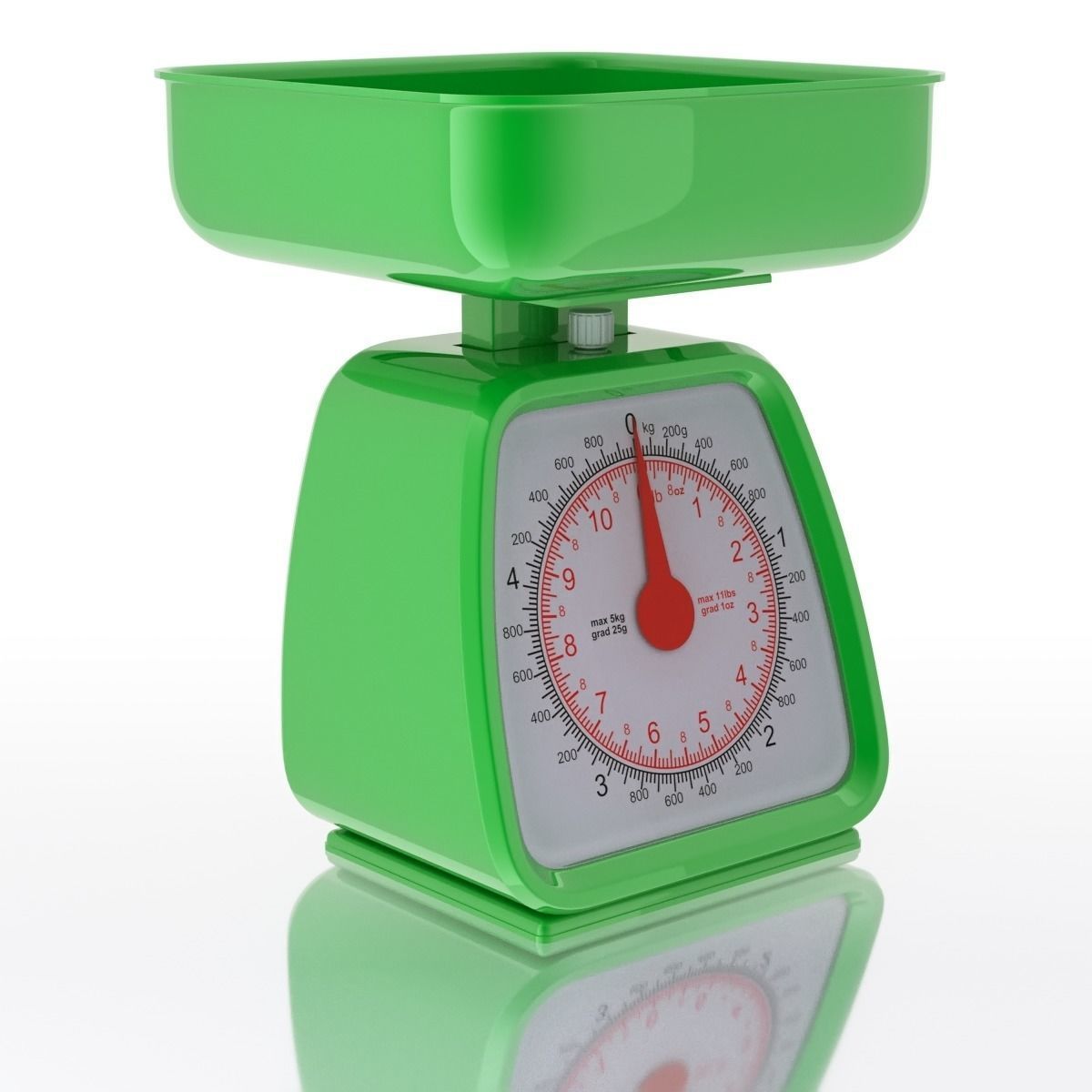 Kitchen Scale 3D model_4