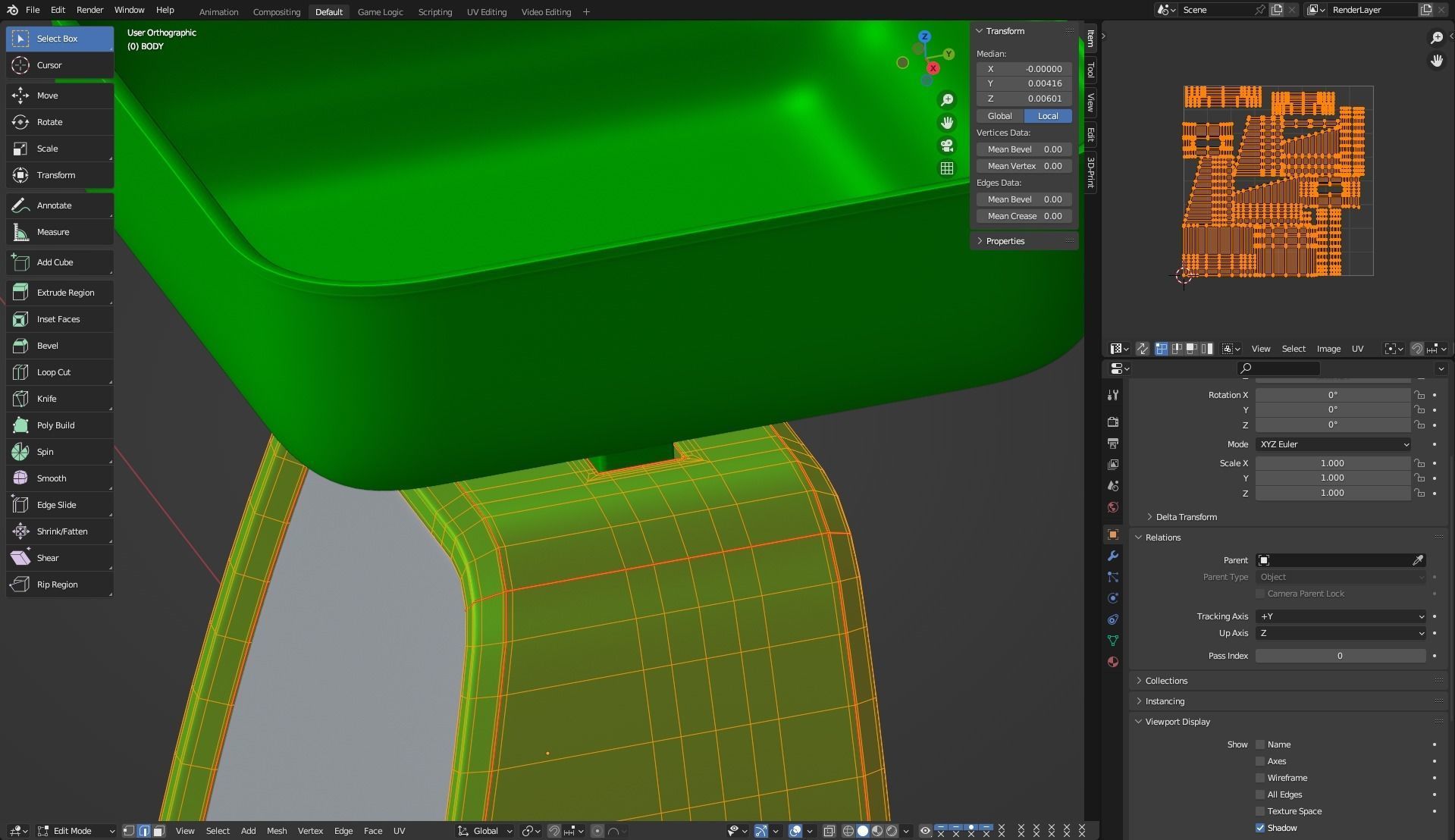 Kitchen Scale 3D model_12