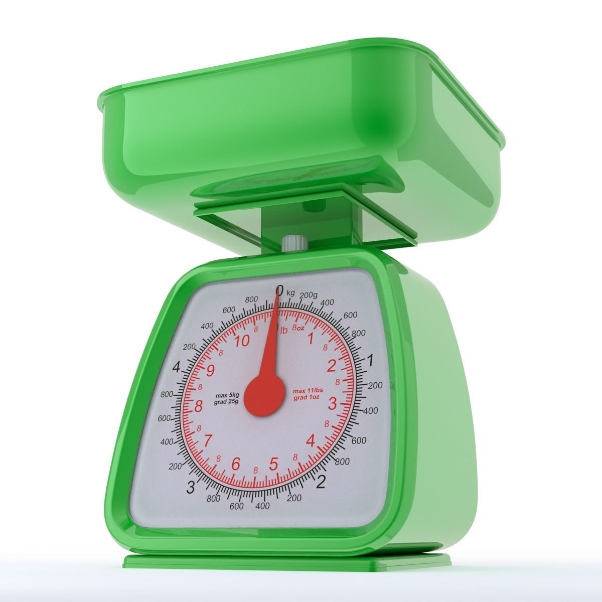 Kitchen Scale 3D model_3