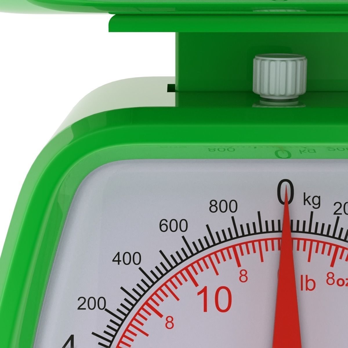 Kitchen Scale 3D model_1