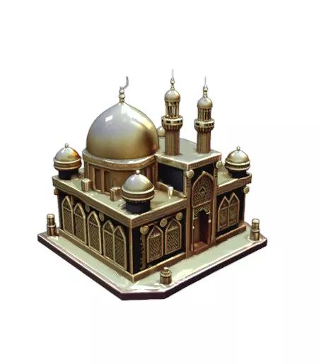 Islamic Mosque Miniature Architectural 3D print model