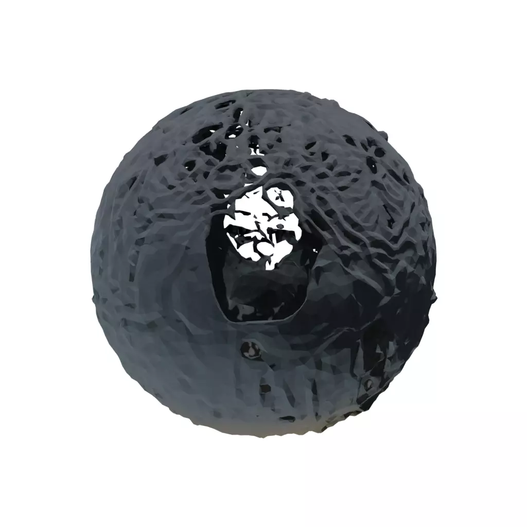Broken Orb Free 3D model