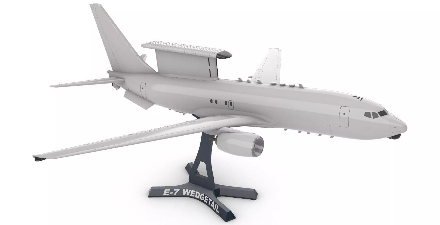 E-7 Wedgetail AWACS 3D print model