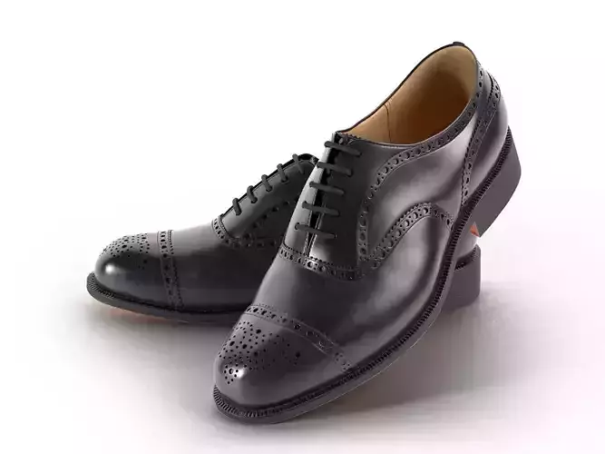Diplomat Semi-Brogue 3D model
