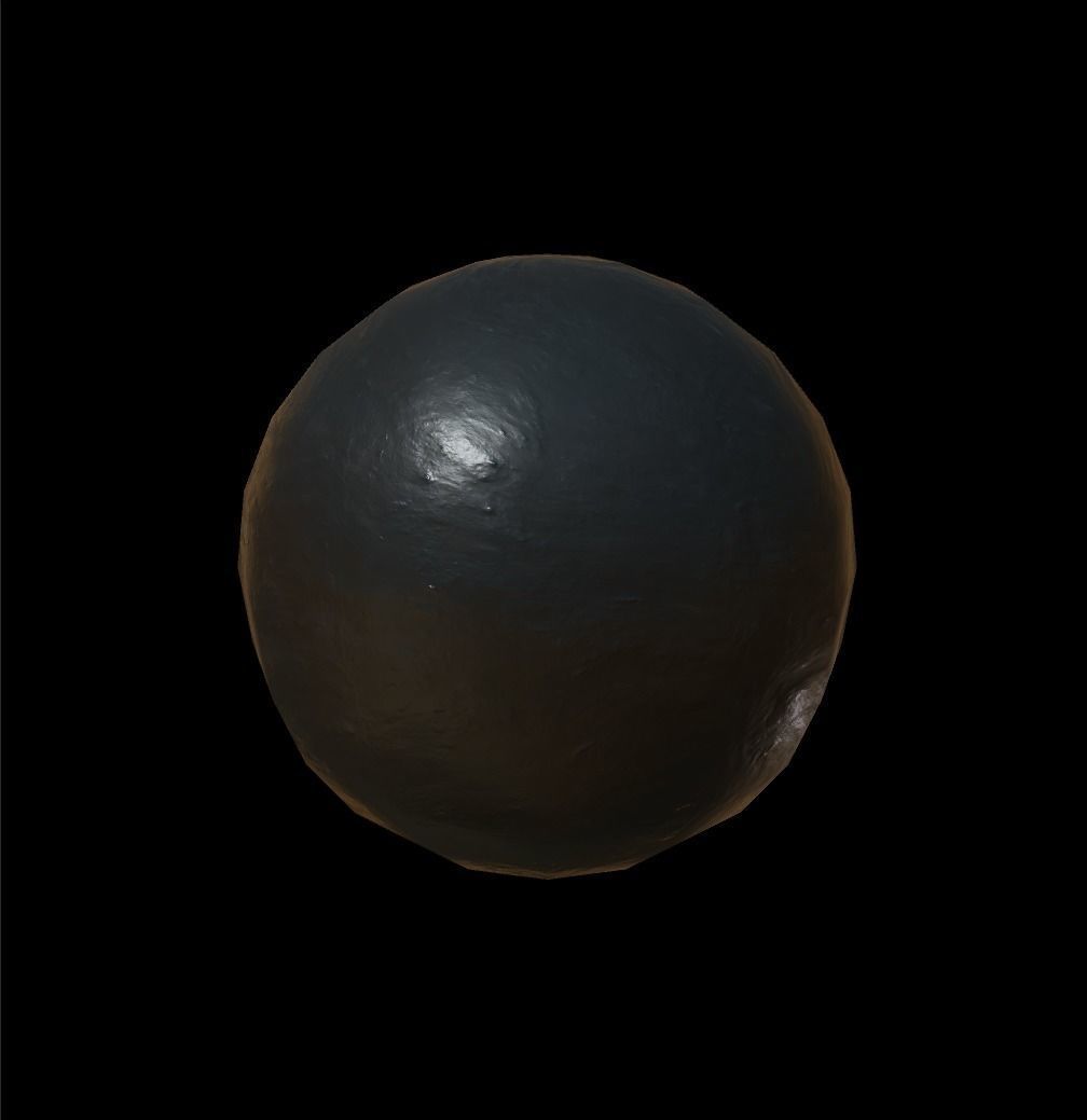 Shooting Cannon Game Ready Low-Poly PBR AR VR Low-poly 3D model_8