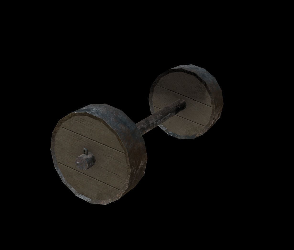 Shooting Cannon Game Ready Low-Poly PBR AR VR Low-poly 3D model_22
