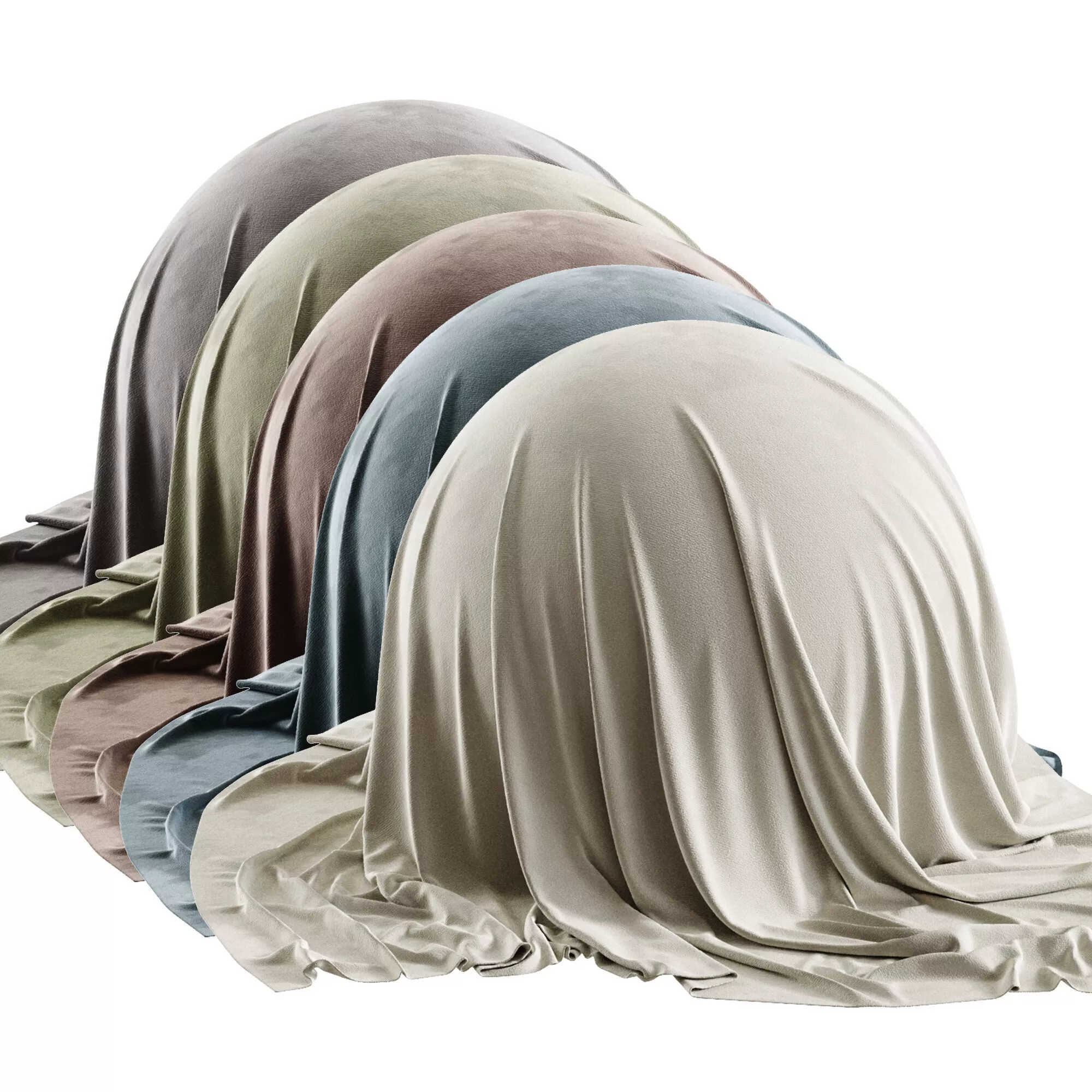 Draped Blanket Collection Vol01 3D model