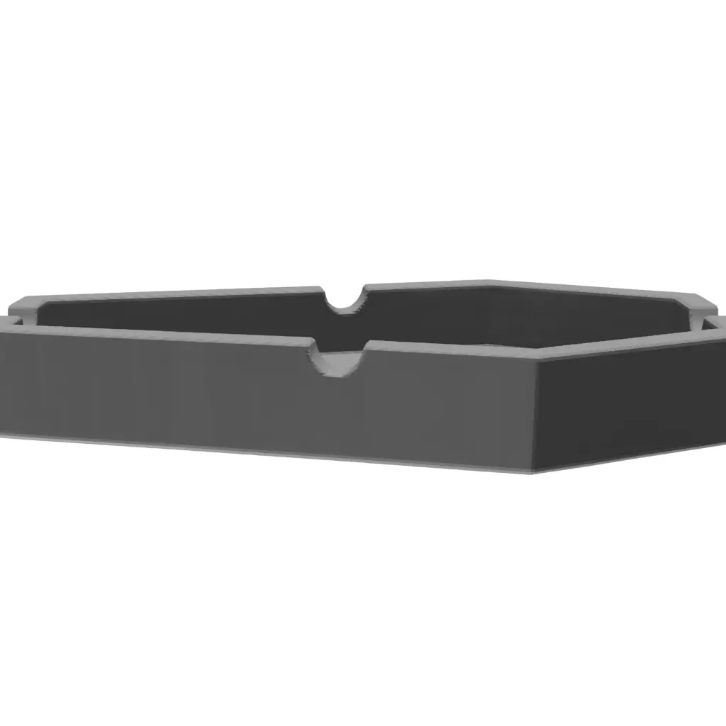 Coffin Shaped Ashtray 3D model