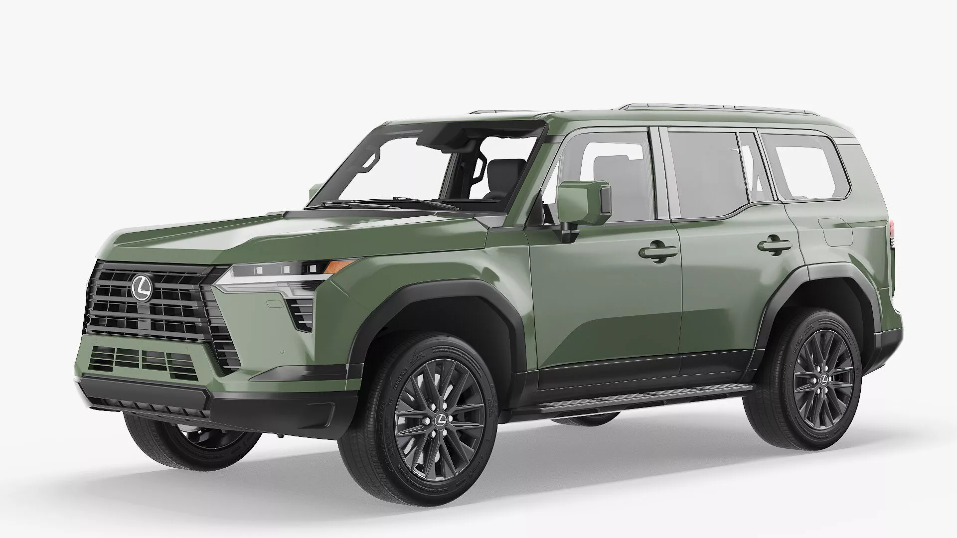 Lexus GX 550 SUV Nori Green Pearl 3D model