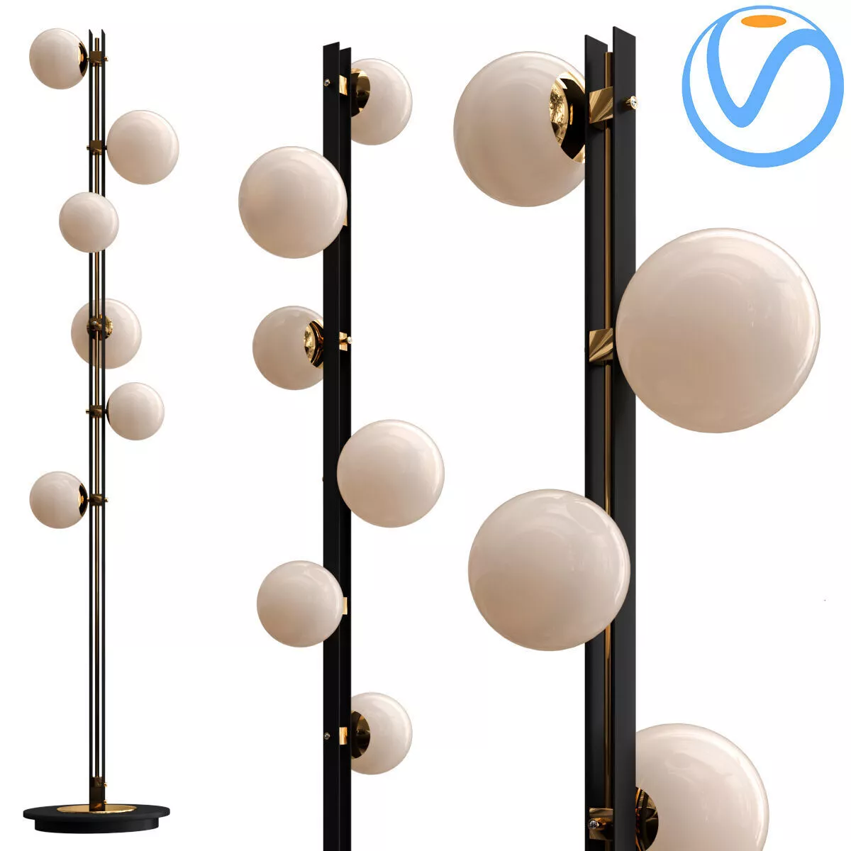 JUDITH FLOOR LAMP 3D model
