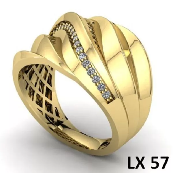 Luxurious and majestic ring 3D print model