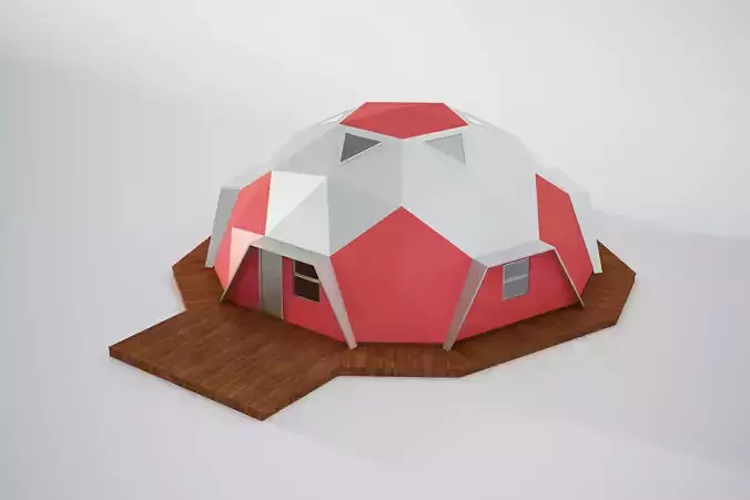 Geodome house