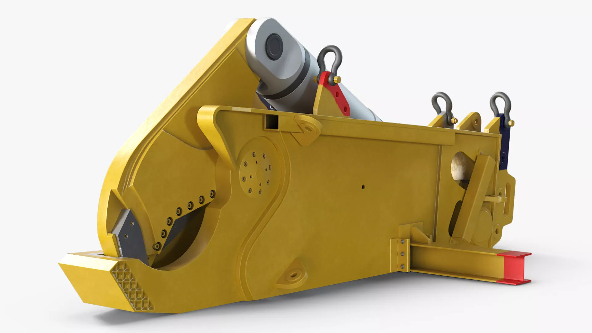 Offshore Pipe Severing System Rigged 3D model