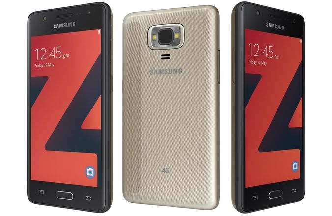 Samsung Z4 Gold 3D model