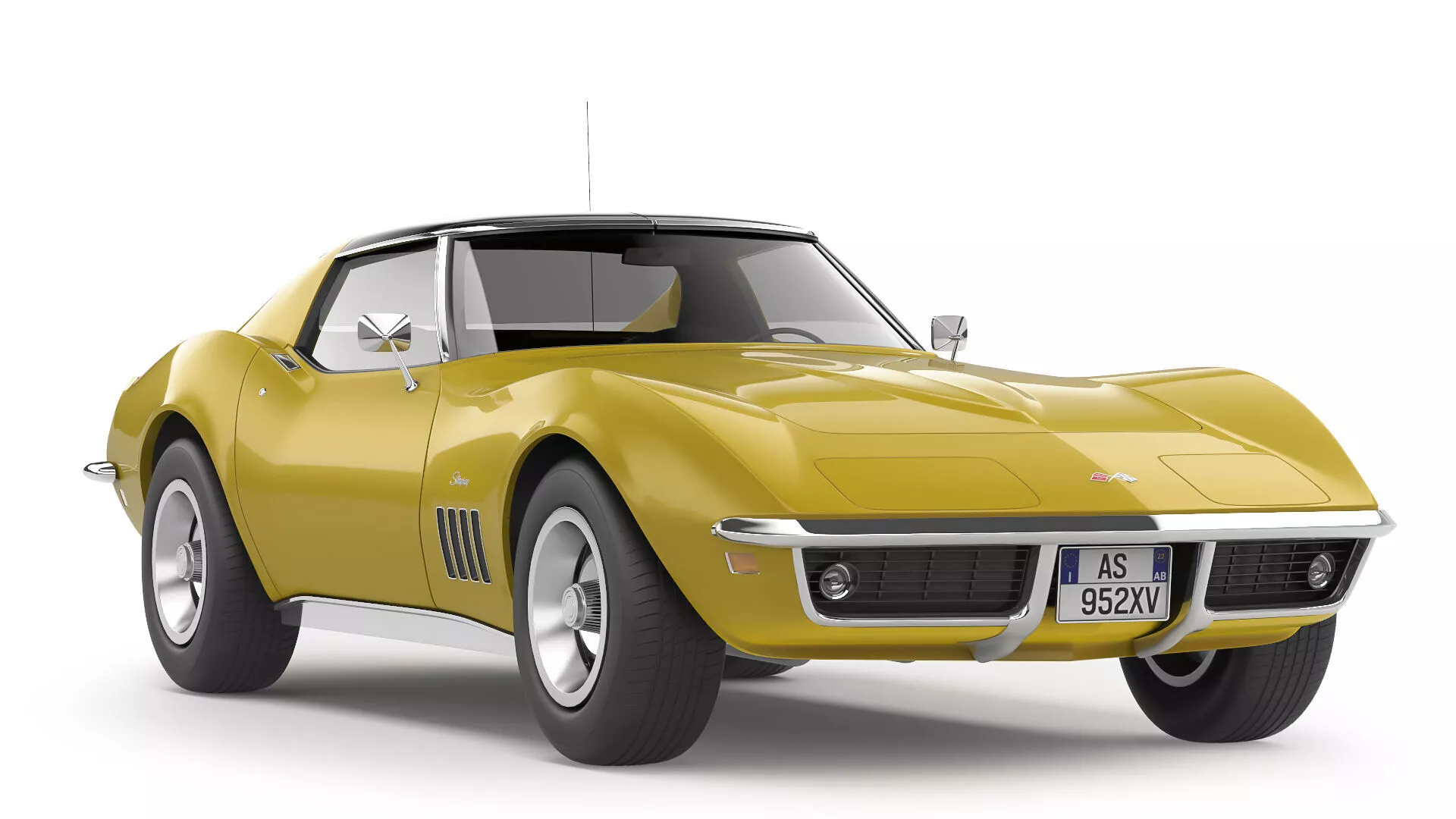 Chevrolet Corvette Stingray C3 1969 3D model