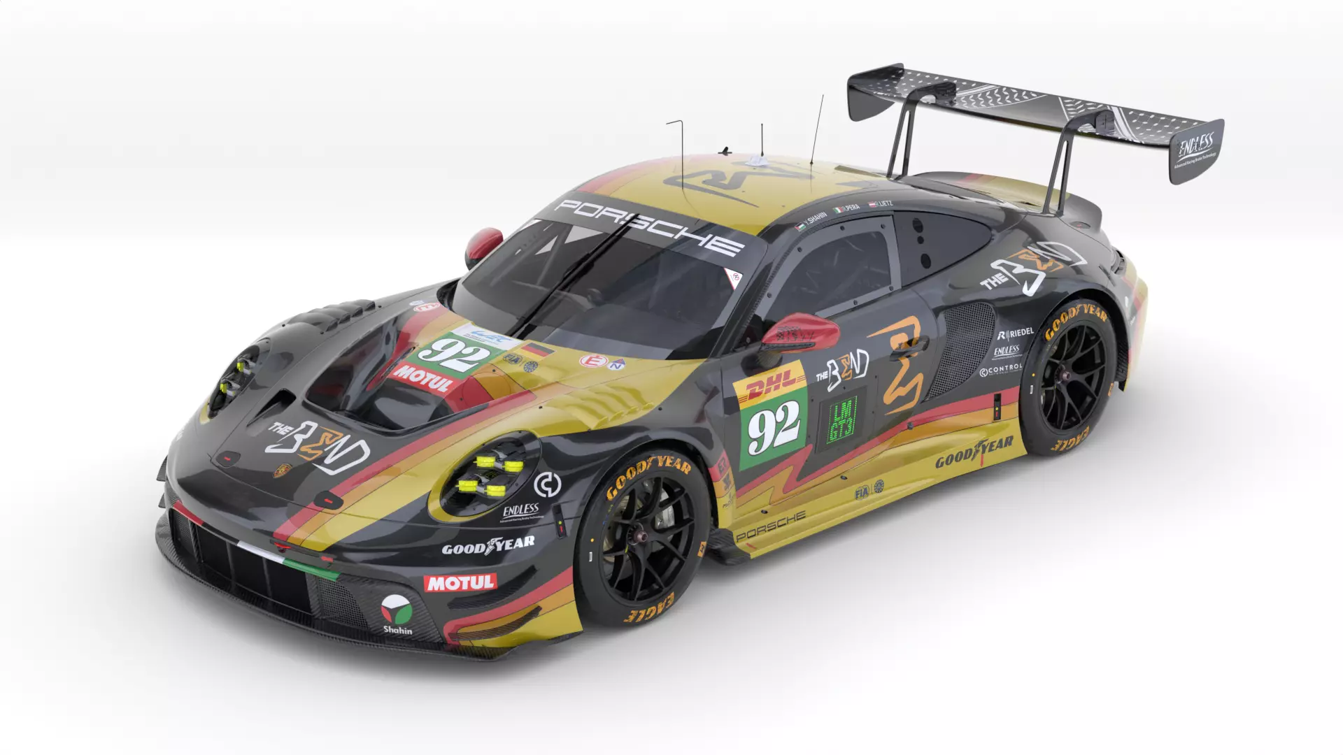 Porsche 911 GT3 R EVO 2026 WEC 3D model