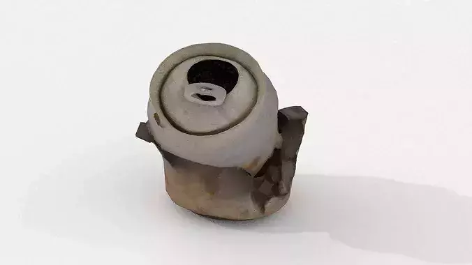 Corroded Aluminum Beverage Can 