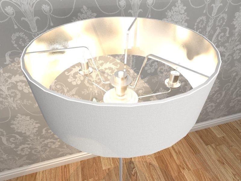 Laura Ashley Sorrento Floor Lamp 3D model_1