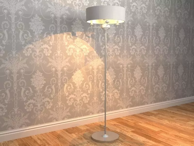 Laura Ashley Sorrento Floor Lamp 3D model_0