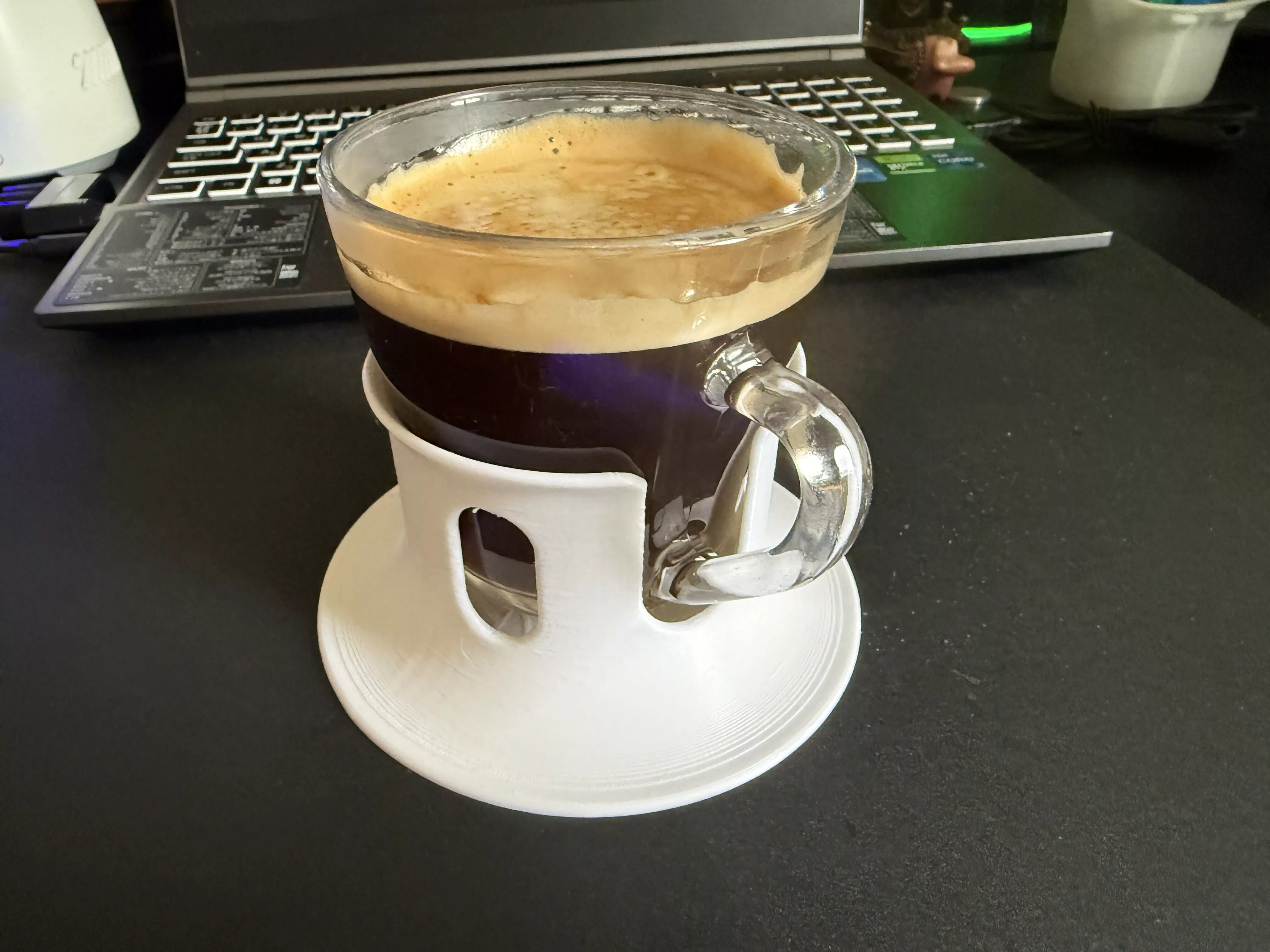 HIDAKA - Desk Cup Holder - Anti-Spill Drink Holder Free 3D print model