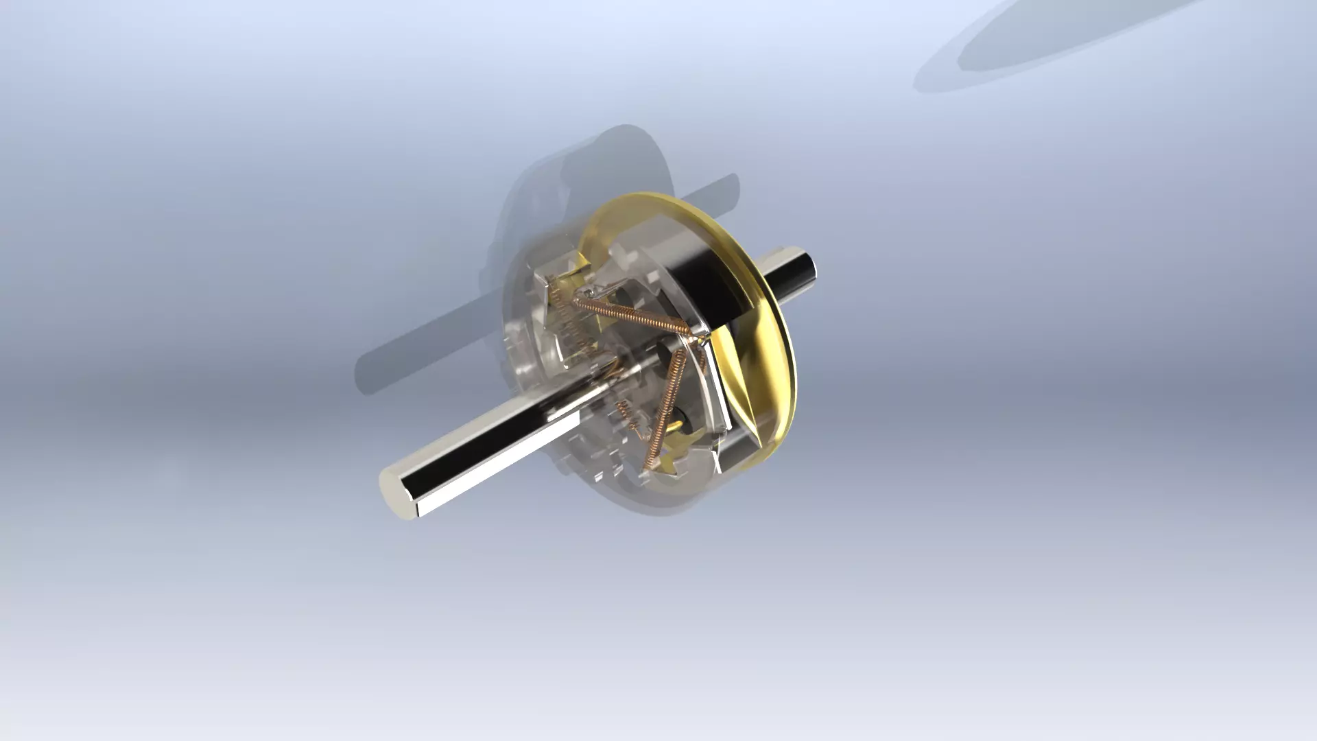 Centrifugal Clutch Assembly 3D model