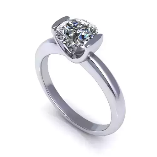 Solitaire Semi-Bezel