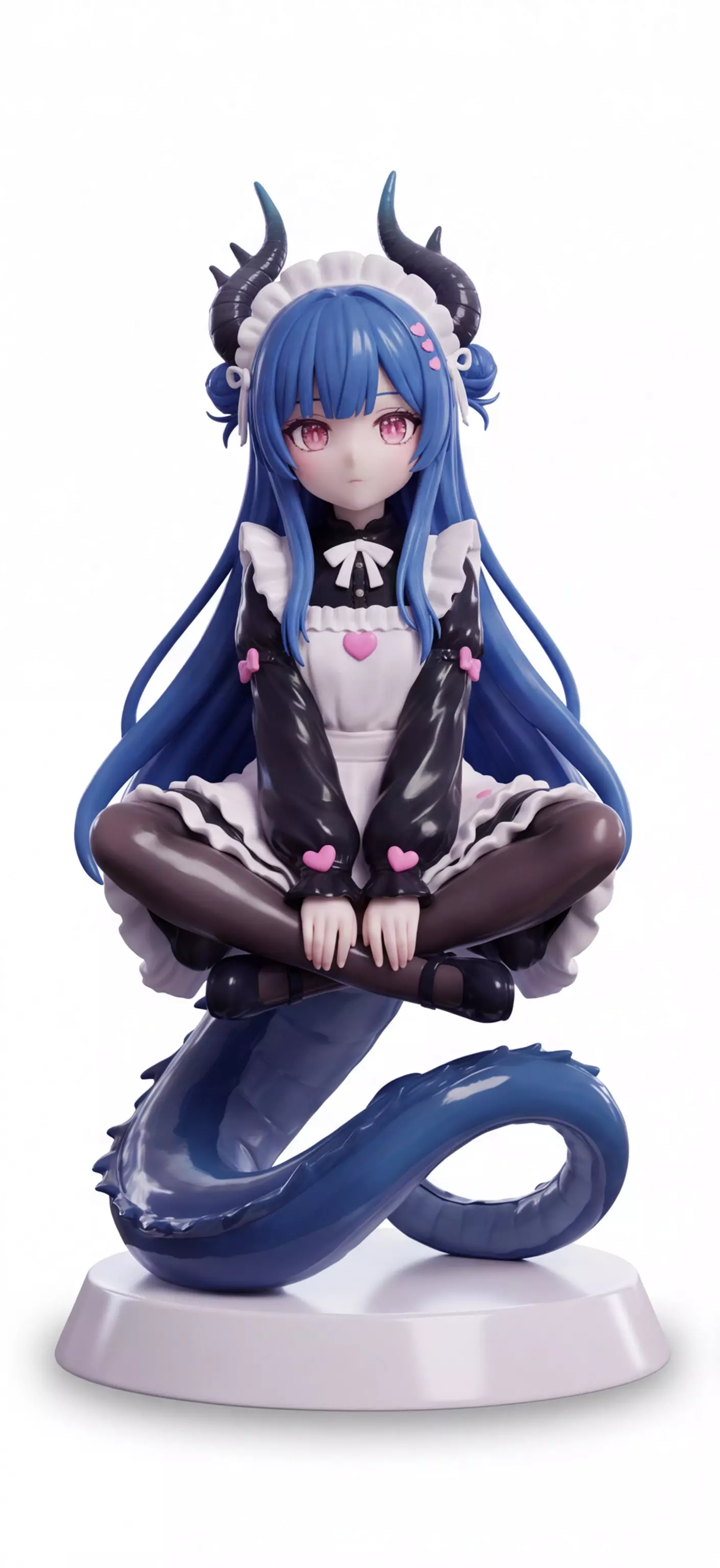 X1 Serpent Maiden Anime Figure 3D print model