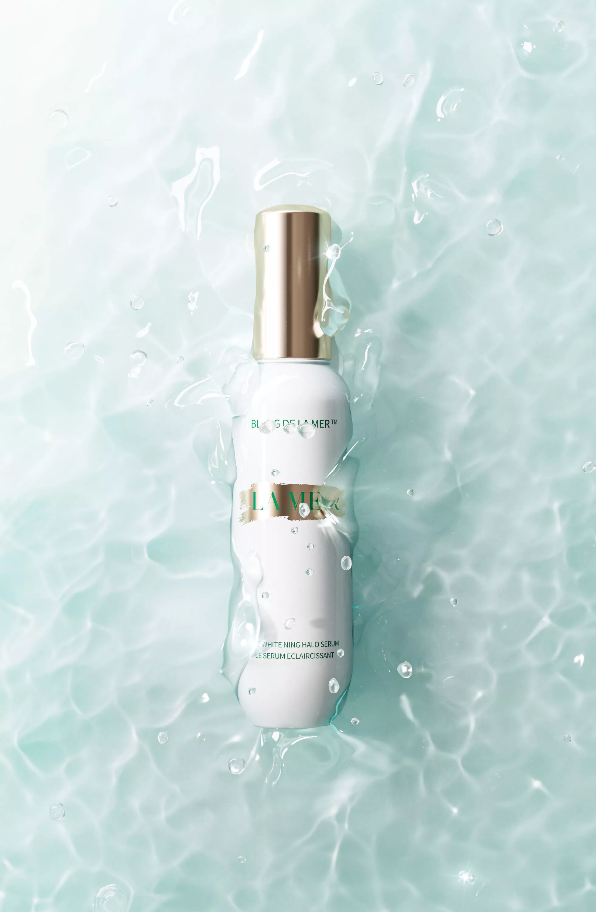 Premium Luxury Whitening Serum LA MER Water Texture 3D 3D model