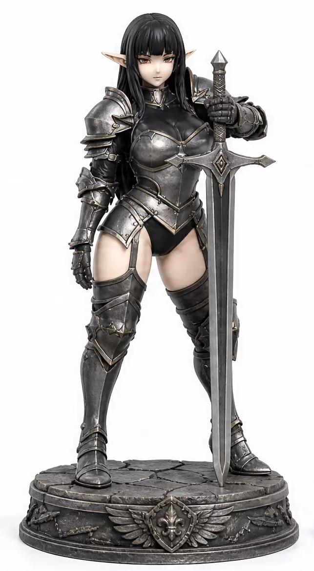 X5 Sword Maiden 3D print model