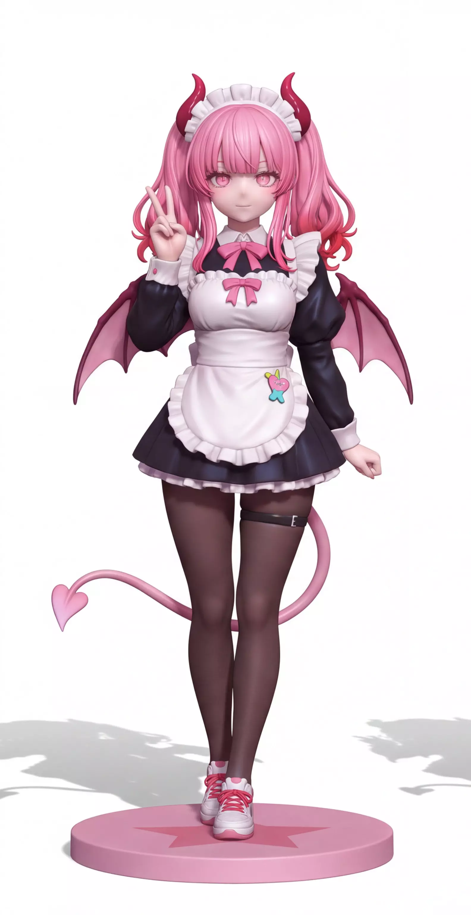 X6 Succubus Maiden Anime Figure 3D print model
