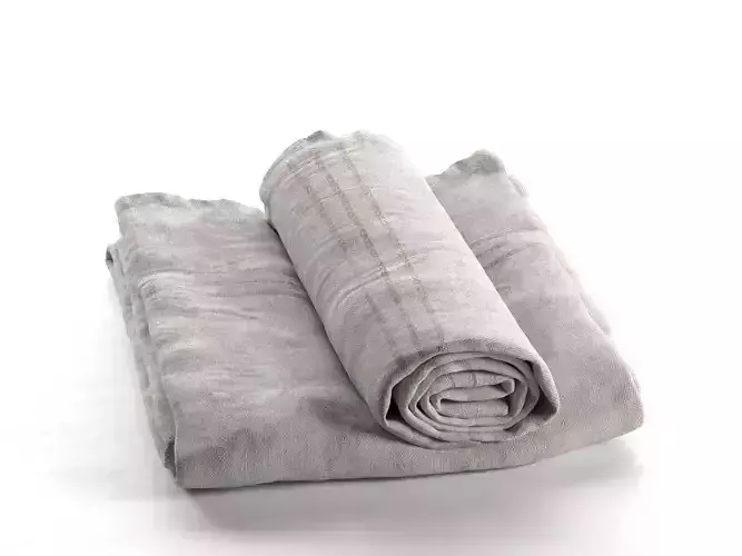 Towel Set 01 3D model