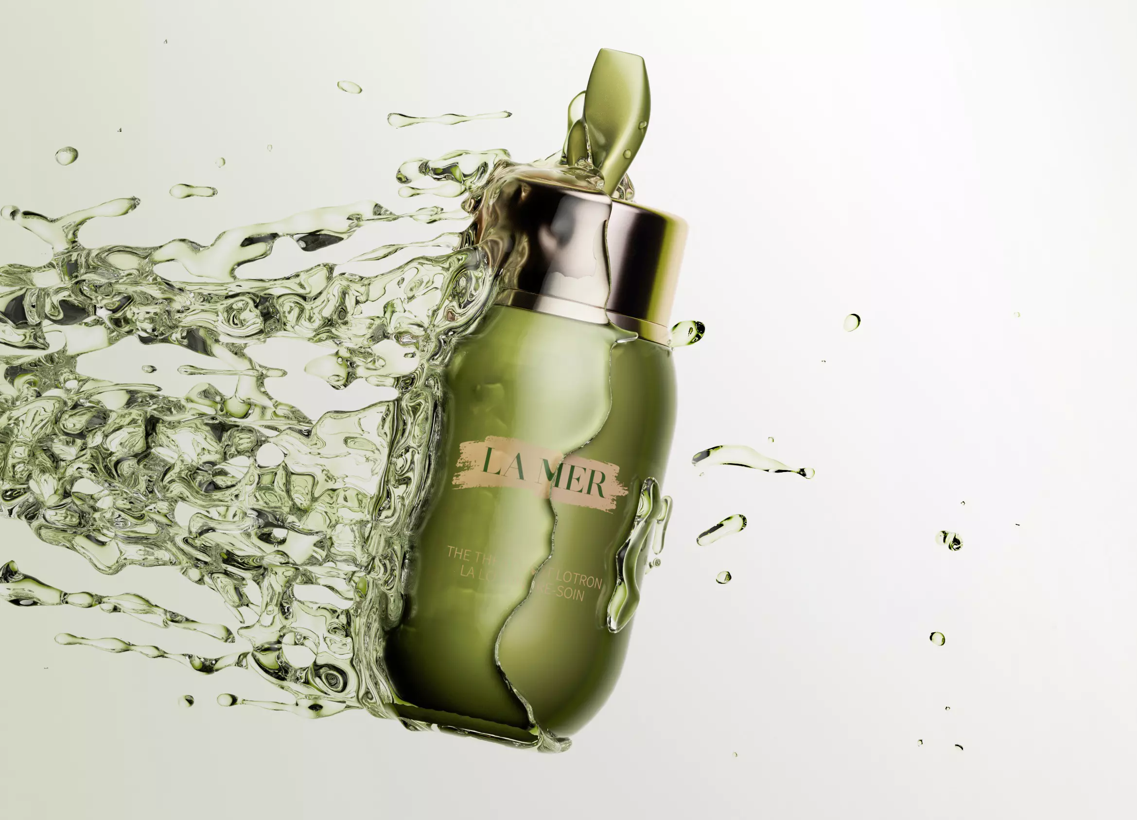 Luxury LA MER Treatment Lotion Dynamic Splash Water 3D 3D model
