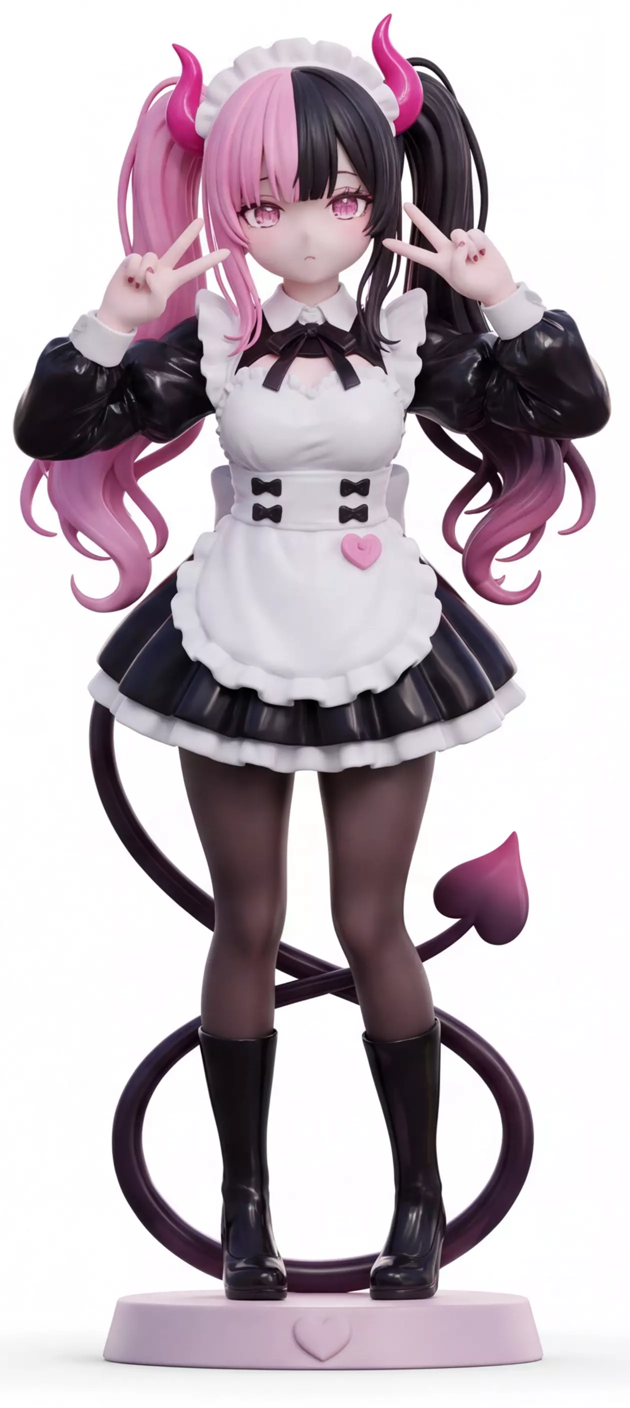 X14 Devil Maiden Anime Figure 3D print model