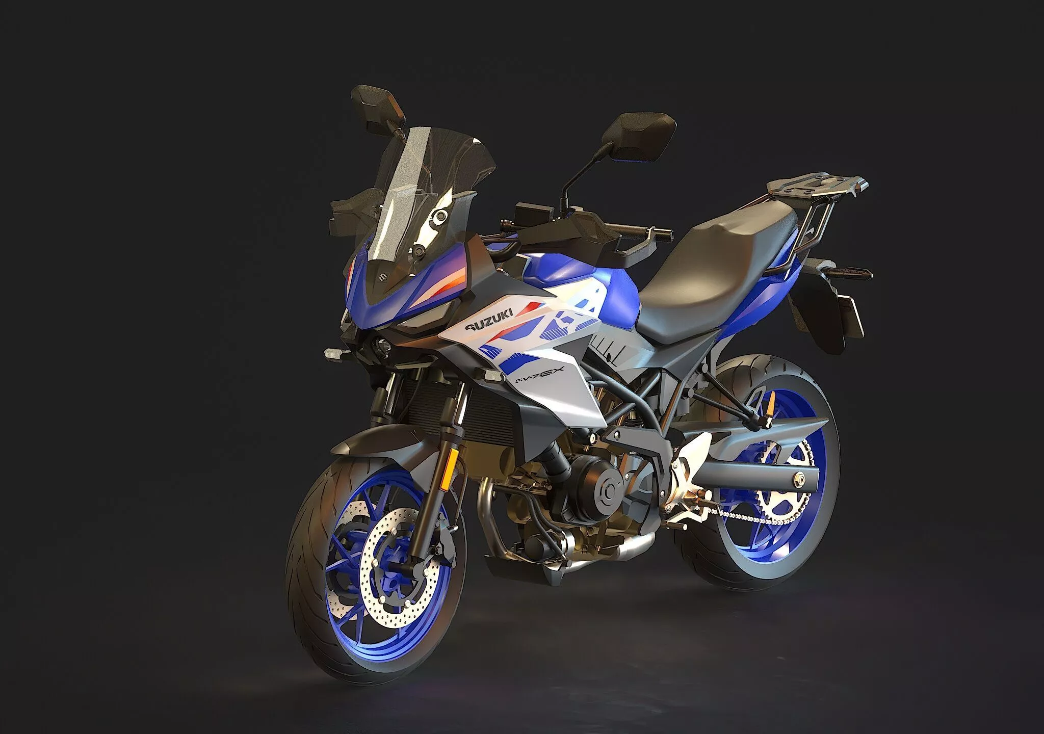 Base model Suzuki SV 7GX 2026 3D model