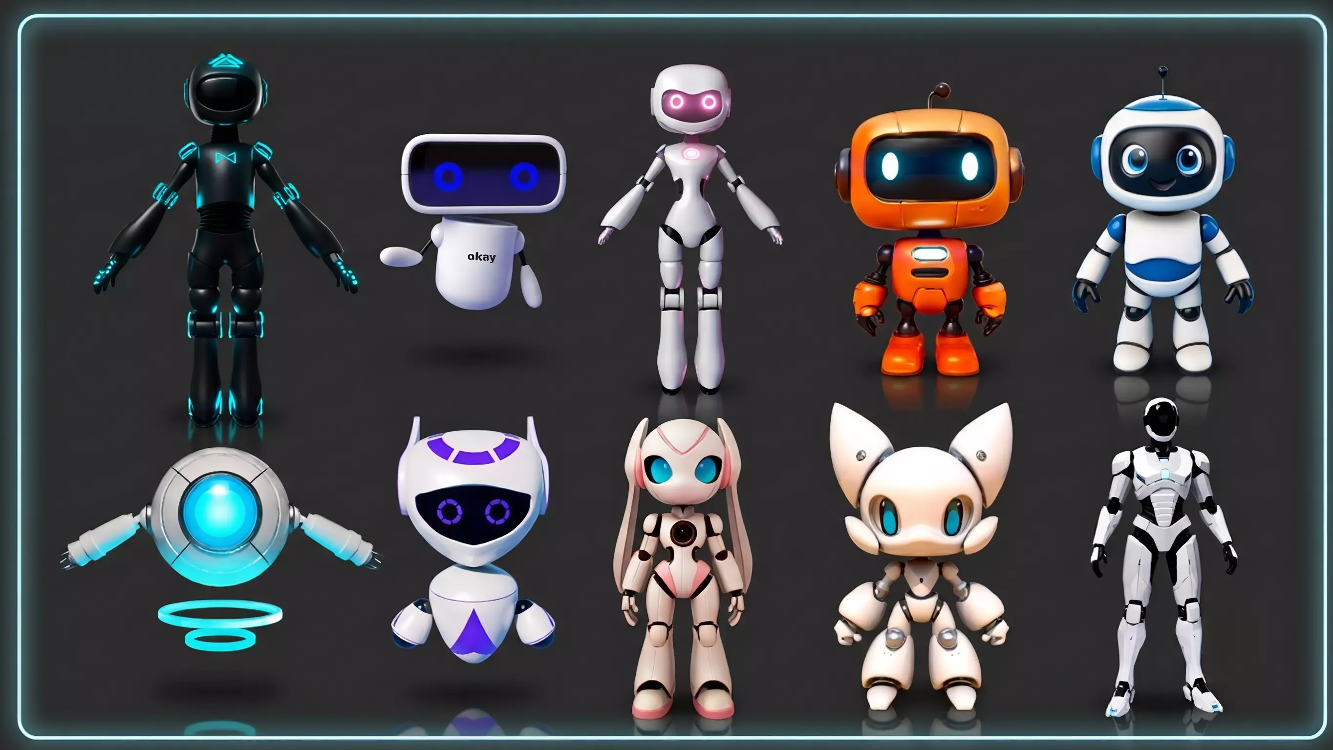 Complete Robot Pack - 10 Game-Ready Sci-Fi Robots