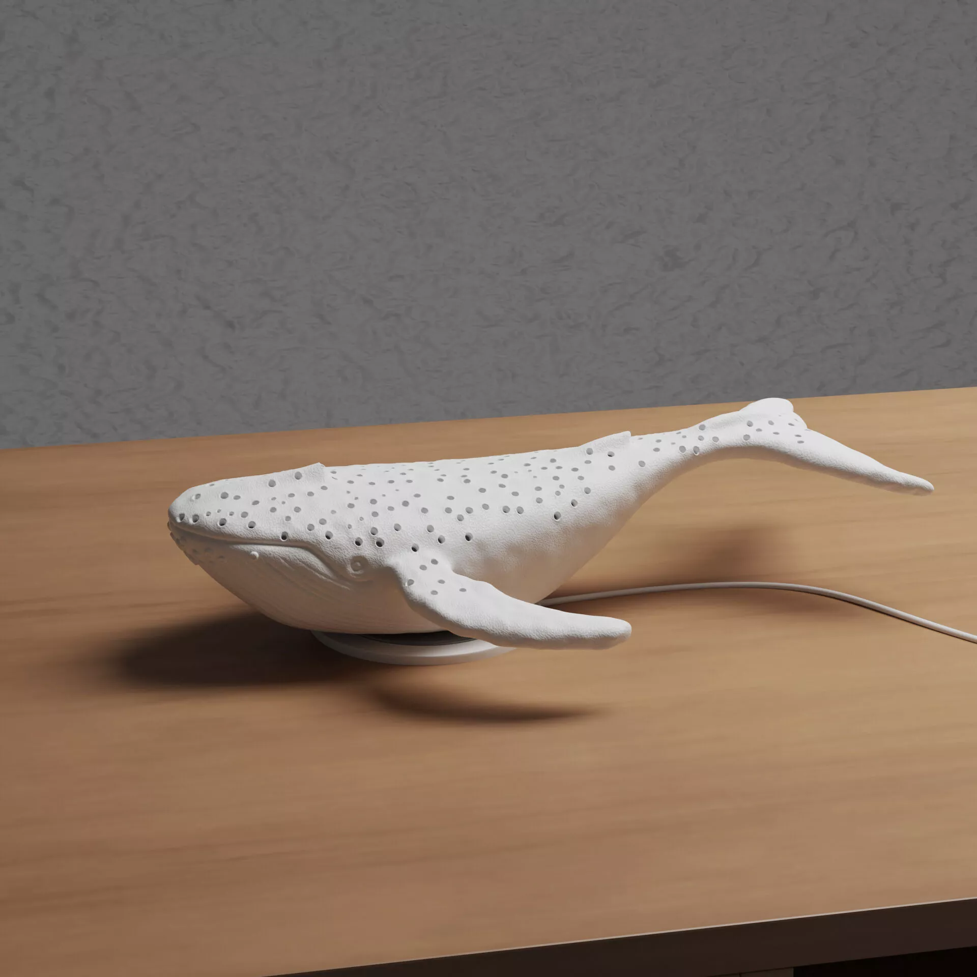 Whale Night Light 3D print model