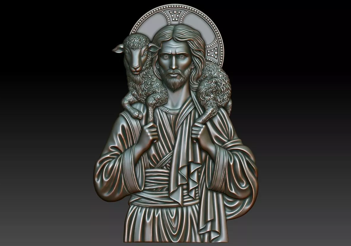 The Good Shepherd 3D print model