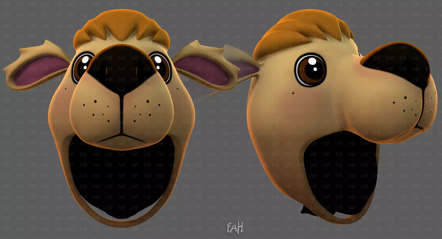 Cap V95 Low-poly 3D model