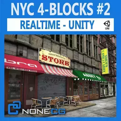 NYC 4 Blocks  Unity-Set 2