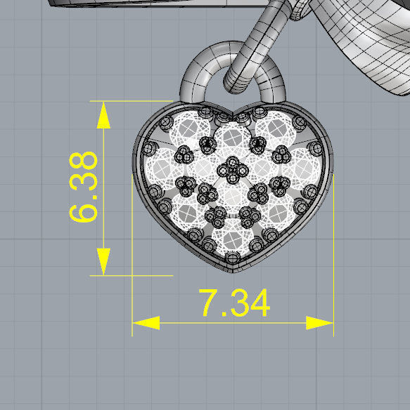 I Love You Ring 3D print model_5